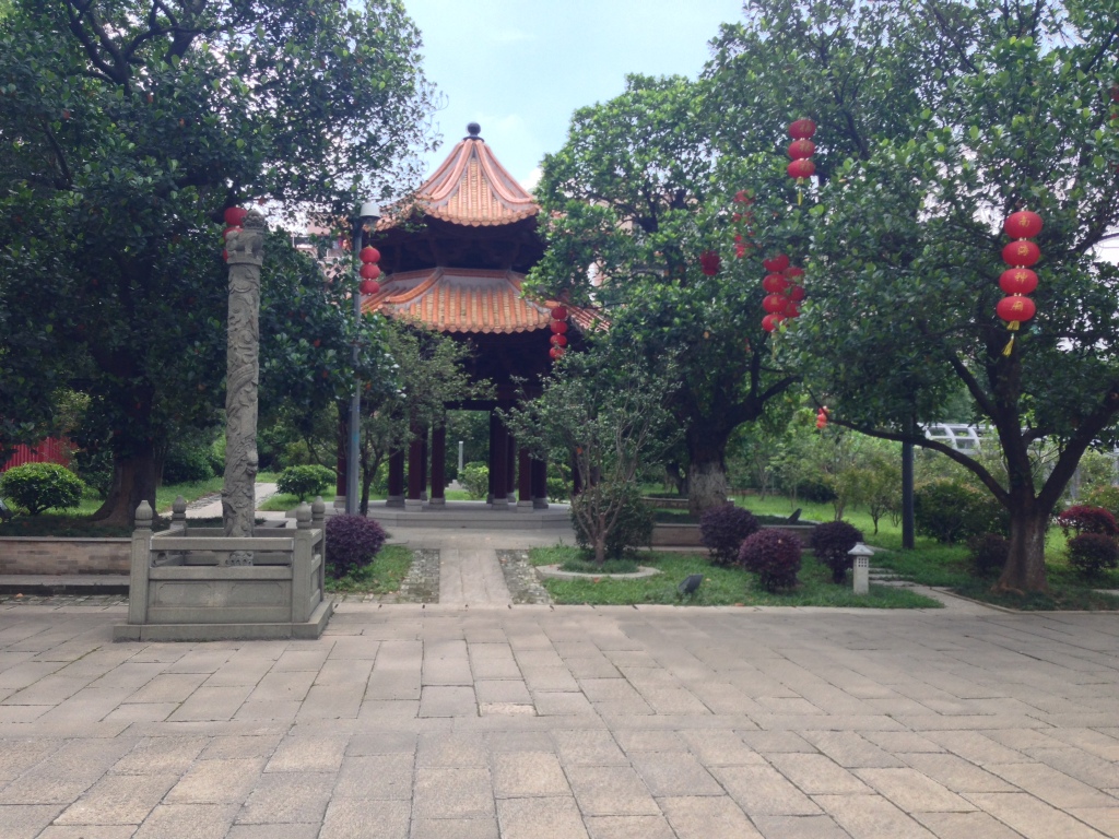 Pagoda outside the temple