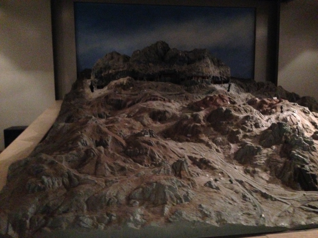 Model of the trenches