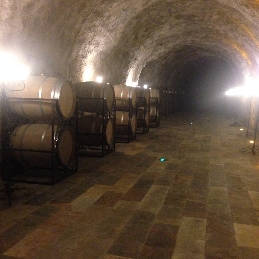 Barrels of wine