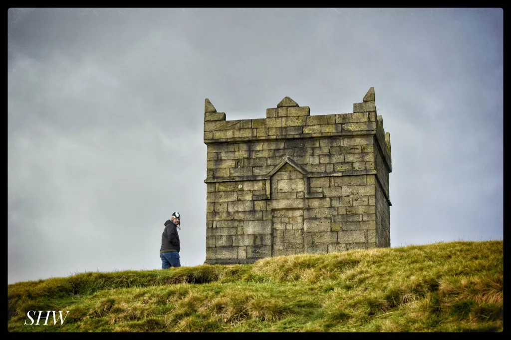 Approaching Rivington Pike Tower